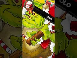 The Grinch With OLO markers Merry Christmas To You All From The Art Gear Guide