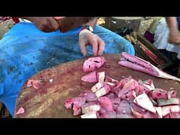 SPADE FISH CUTTING | FISH CUTTING SKILLS | FISH CUTTING VIDEOS #kasimedu | UK SONS MARINE