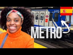 DAY IN THE LIFE IN MADRID SPAIN✨METRO MADRID? Traveling Alone, Madrid Public Transport!