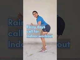 Try this home workout routine to stay active during those rainy days🌧️ #homeworkout #fullbodyworkout