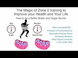 Dr. Mark Cucuzzella presentation: The Magic of Zone 2 training to Improve your Health and Your Life