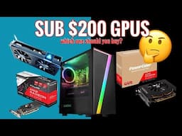 Looking For A NEW 200$ GPU? Watch This Video!!!