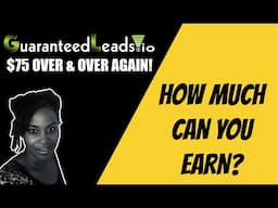 Guaranteed Leads io Review How Much Can You Earn? Traffic Online with Guaranteed Leads. IO