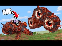 How Big Mecha Worm get in Minecraft ?