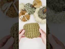 Fall Pumpkin Tutorial! 🎃🎃#crochet #fall #falldecor #pumpkin