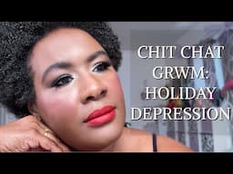 LIVE: CHIT CHAT GRWM (HIGH GLAM HOLIDAY LOOK)