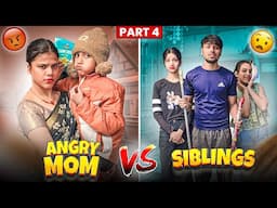 Siblings 🥺Vs Angry Mom 😡