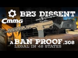 Amazing .308 Battle Rifle! 💀 48-State Legal // CMMG BR3 Dissent