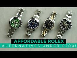 Affordable Rolex Alternatives under £200!