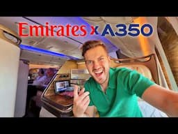 Emirates A350 INAUGURAL Flight