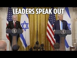 LIVE: Trump and Netanyahu hold news conference amid Gaza ceasefire talks