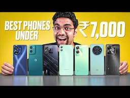 Best Phones under 7000 in Feb 2025 | Best Entry Level Phones in India in 2025