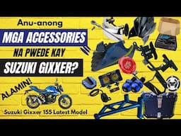 Accessories Na Pwede sa Suzuki Gixxer 155 Latest Model