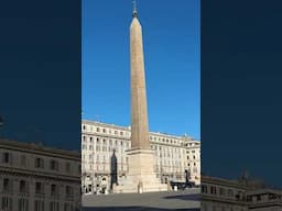 St. John Lateran: obelisk (Egyptian, from Circus Maximus), Lateran palace, the basilica church.