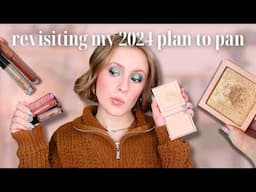 Revisiting my 2024 PLAN TO PAN... did I hit my goals?