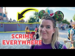 The current state of Disneyland Paris 😱 construction update 🏰 Episode 1