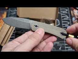 New!!! Knafs Lander 4 | Unboxing First Impressions. Compact Fixed Blade.