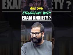 Are you struggling with exam anxiety? | Ayush Sinha #shorts #motivation #goals #viralshorts