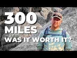 My 300 Mile EXTREME Hiking Challenge