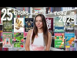 25 books I want to read in 2025!! 📚 *2025 TBR*