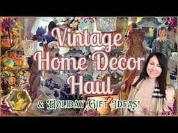 VINTAGE HOME DECOR HAUL | Victorian Cottage Christmas Gift Ideas 2024