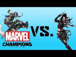 X-23 vs Green Goblin: Marvel Champions Gameplay