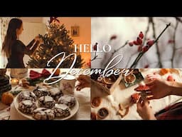 Hello December - Cozy Vintage Christmas Prep | How to have a peaceful December & restful winter