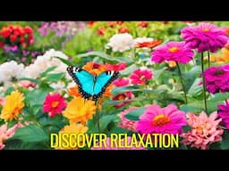 Beautiful Spring Flowers & Fresh Blooms with Relaxing Music, Peaceful Instrumental Music, Calm Music