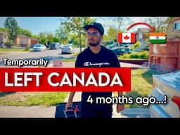 Canada to India Vlog via Dubai 🇨🇦 Left Temporarily in this “Messy Time”