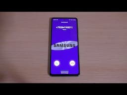 Samsung Galaxy S20FE Incoming Call