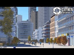 Building A BEAUTIFUL Urban Promenade In Cities 2! | Egginburgh