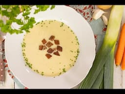 Ein Vitaminbooster für den Winter - Kartoffel Lauch Suppe