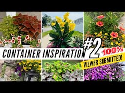 Container Garden Ideas! Part 2 — You're Plantings Are Incredible