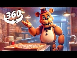 Freddy Fazbear is Waiting for YOU in this Creepy Pizza Restaurant! (360 Video)