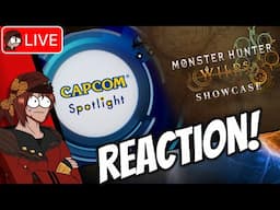 LIVE🔴KRIMSON KB LIVE REACTS - Capcom Spotlight + Monster Hunter Wilds Showcase (2/4/25)