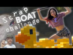 Scrap Boat Challenge | Xyla Foxlin