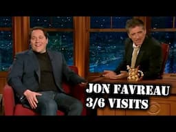 Jon Favreau - Director of the first Iron Man - 3/6 Visits with Craig Ferguson