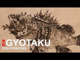 Gyotaku: Fish Printing