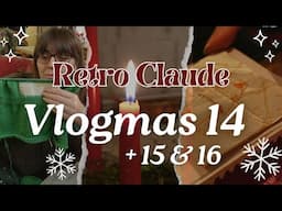 Intarsia Knitting and Intaglio Printing | Vlogmas 14 & 15 &16