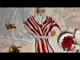 Ep. 234 MAKING MOSES'S MOSAIC HANDS AND STARTING HIS RED TUNIC!