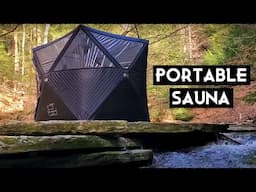 Portable Wood-Fired Sauna! 200 Degree Sauna Experience Anywhere!