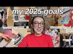 my 2025 goals