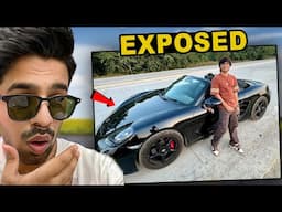 SOURAV JOSHI RENTED CARS EXPOSED !