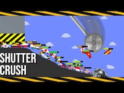 Shutter Crush - Health Bars - Survival Car Race - Countries that watch my vids the most in Dec 2024