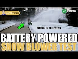 Are Battery Snow Blowers Worth It? Greenworks Pro 40v & 80v Compared