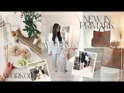 NEW IN PRIMARK | Week in The Life, workouts, healthy meals! 🌿