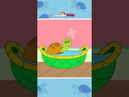 Turtle Time! 🎶 | I Had a Little Turtle - Pet Song 🐢 #shorts #nurseryrhymes #kidssong #hooplakidz