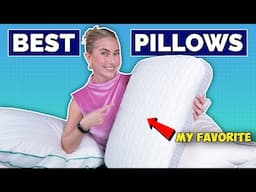 Best Pillows of 2025 - My 5 Favorite Pillows Of The Year!