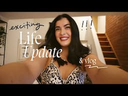 VLOG: a special life update, cooking, new year's eve & more