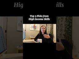 Top 5 Picks from high income skills #daily #fyp